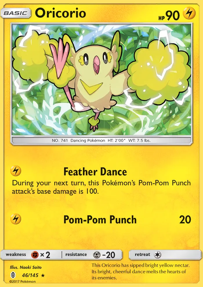 Oricorio, Guardians Rising 46