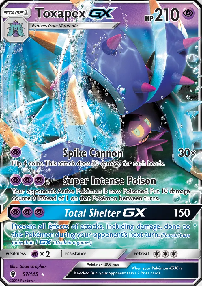 Toxapex GX, Guardians Rising 57