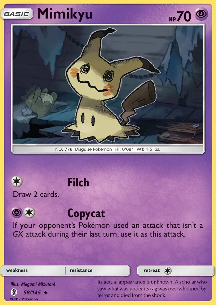 Mimikyu, Guardians Rising 58