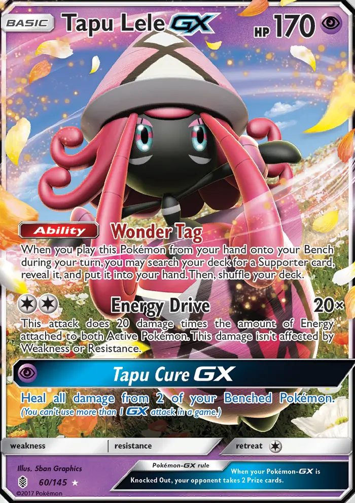 Tapu Lele GX, Guardians Rising 60