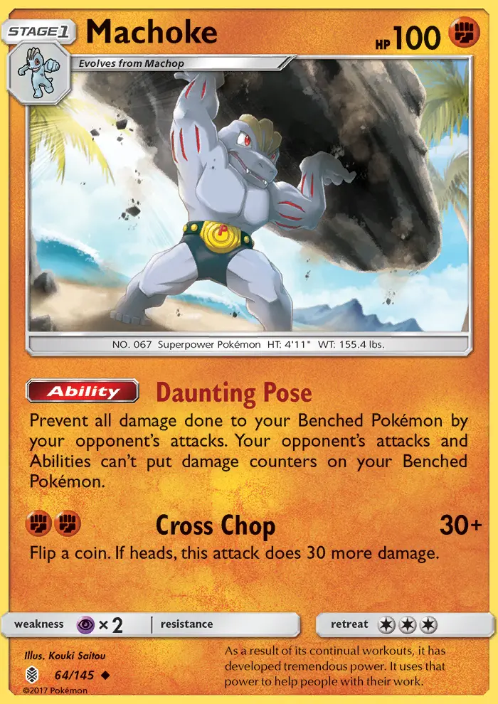 Machoke, Guardians Rising 64