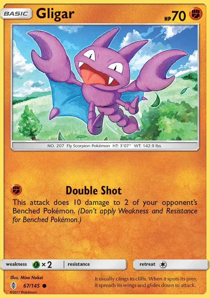 Gligar, Guardians Rising 67