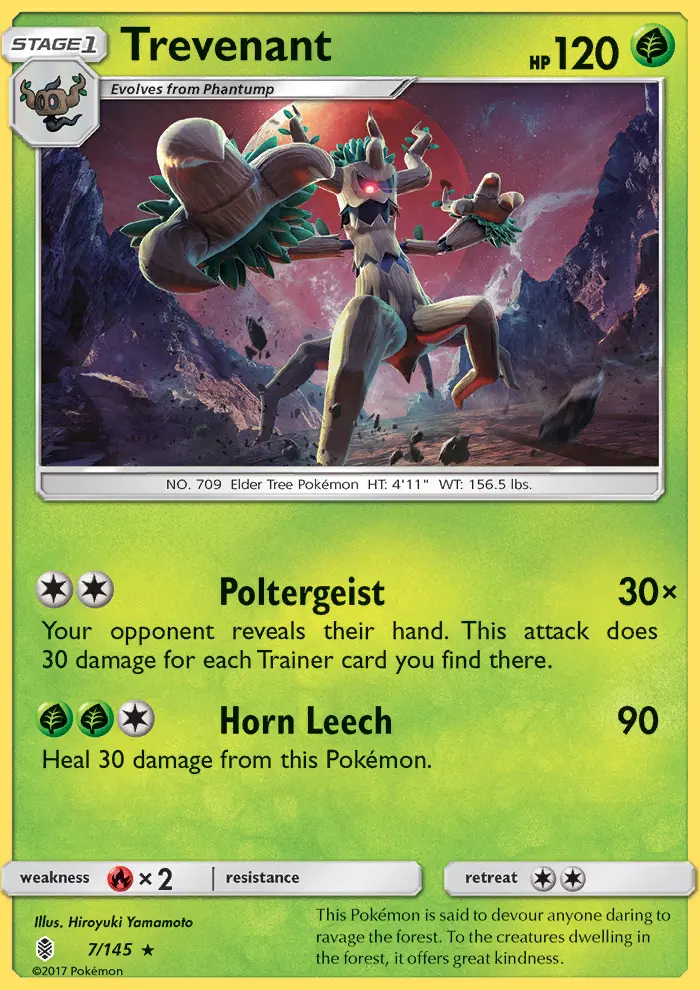 Trevenant, Guardians Rising 7