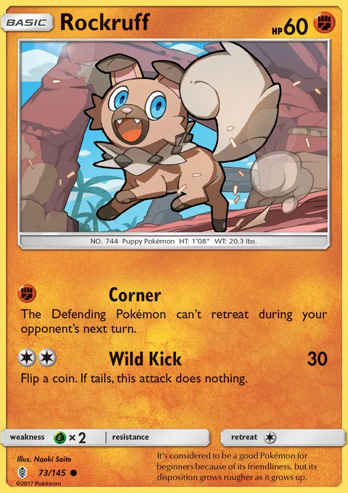 Rockruff, Guardians Rising 73