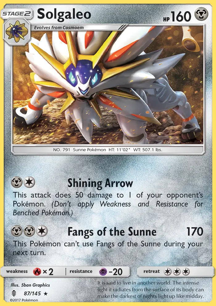 Solgaleo, Guardians Rising 87