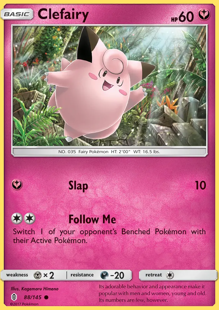 Clefairy, Guardians Rising 88