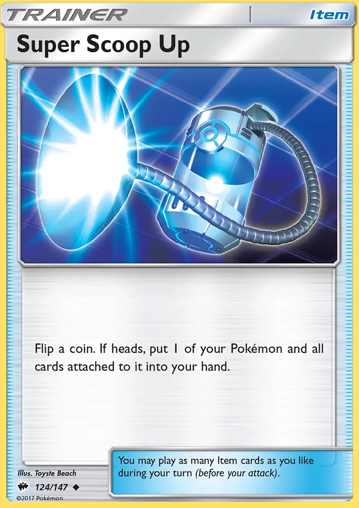 Super Scoop Up, Burning Shadows 124