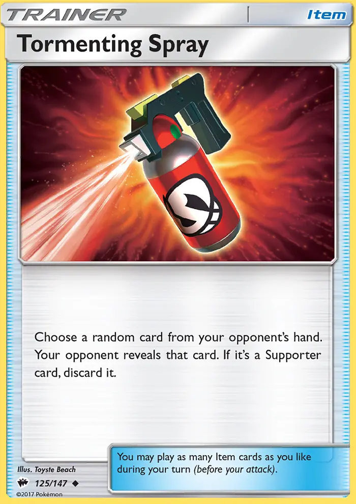 Tormenting Spray, Burning Shadows 125