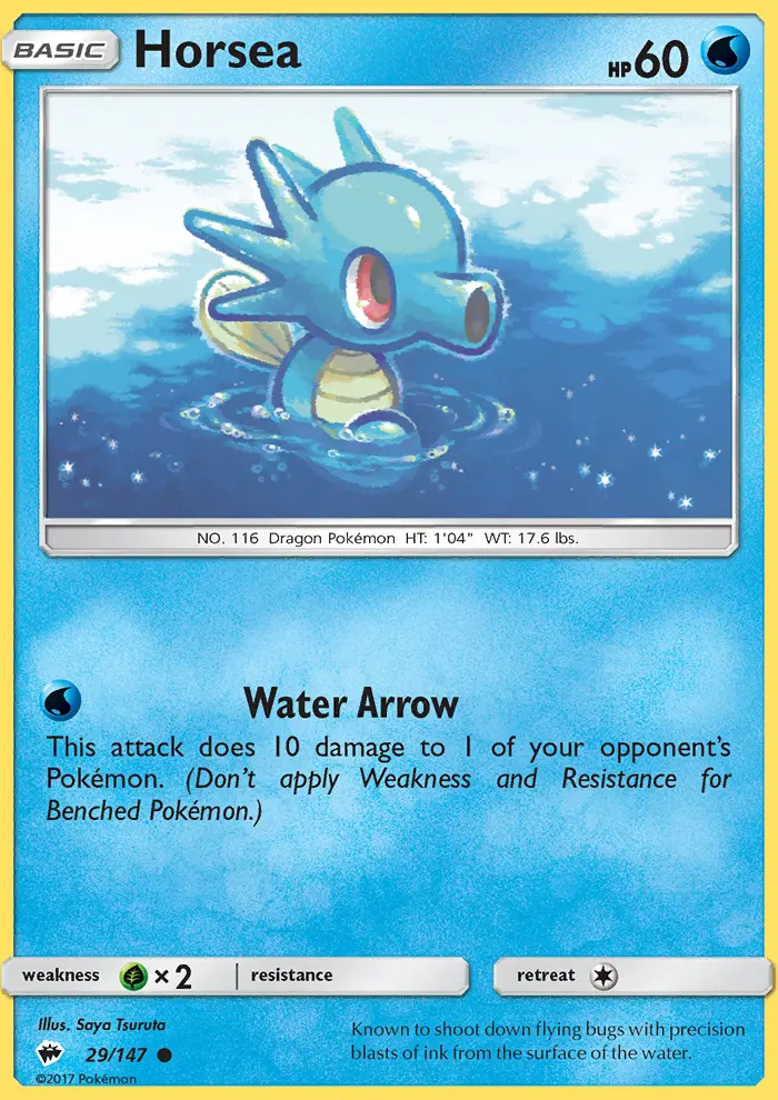 Horsea, Burning Shadows 29