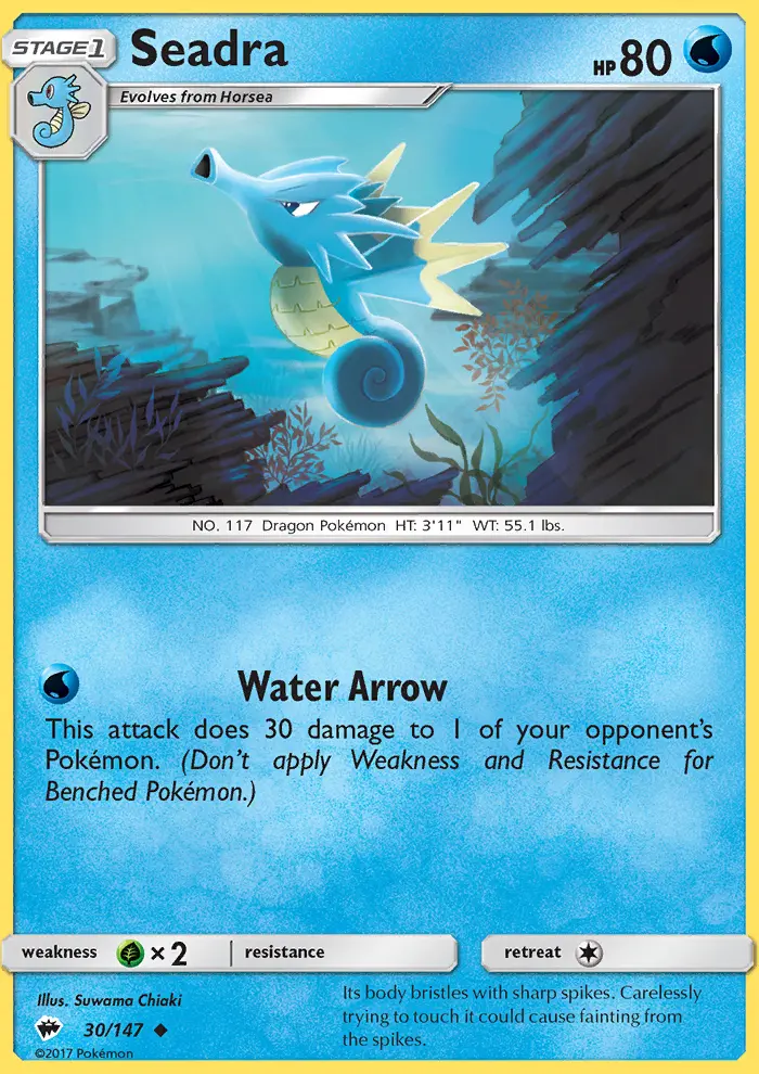 Seadra, Burning Shadows 30