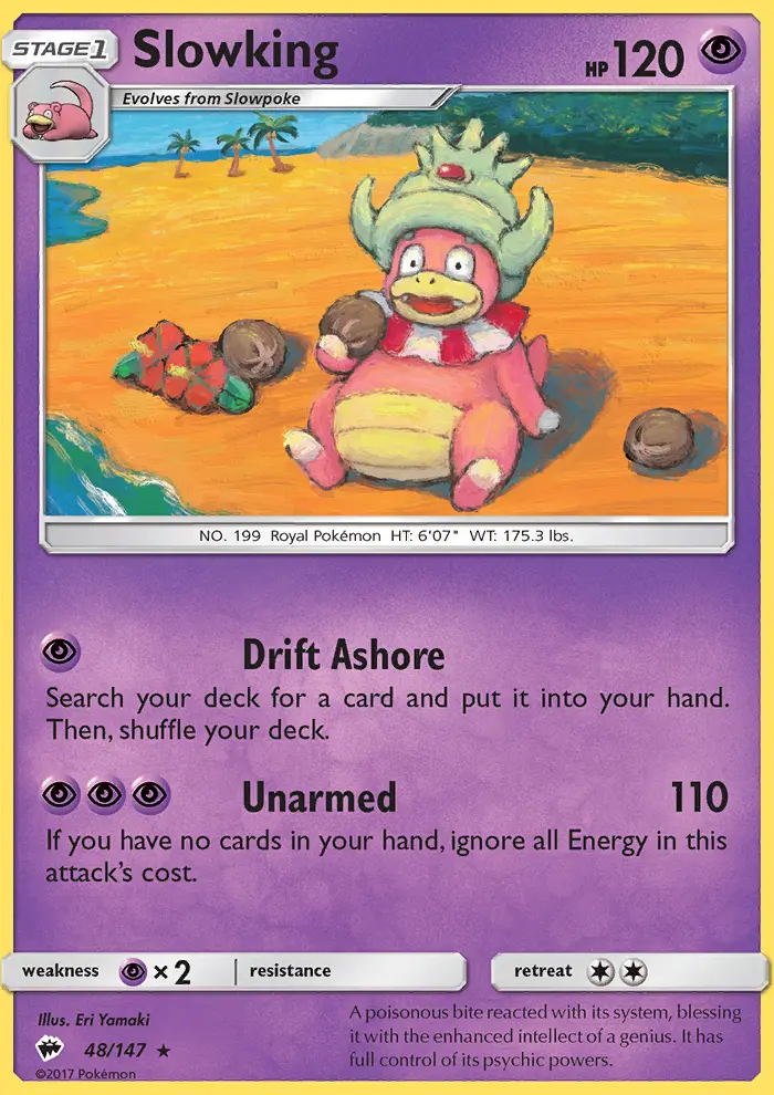 Slowking, Burning Shadows 48