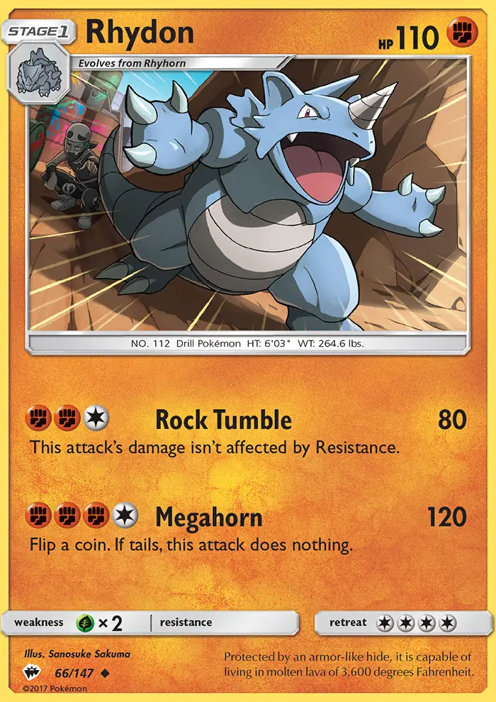 Rhydon, Burning Shadows 66