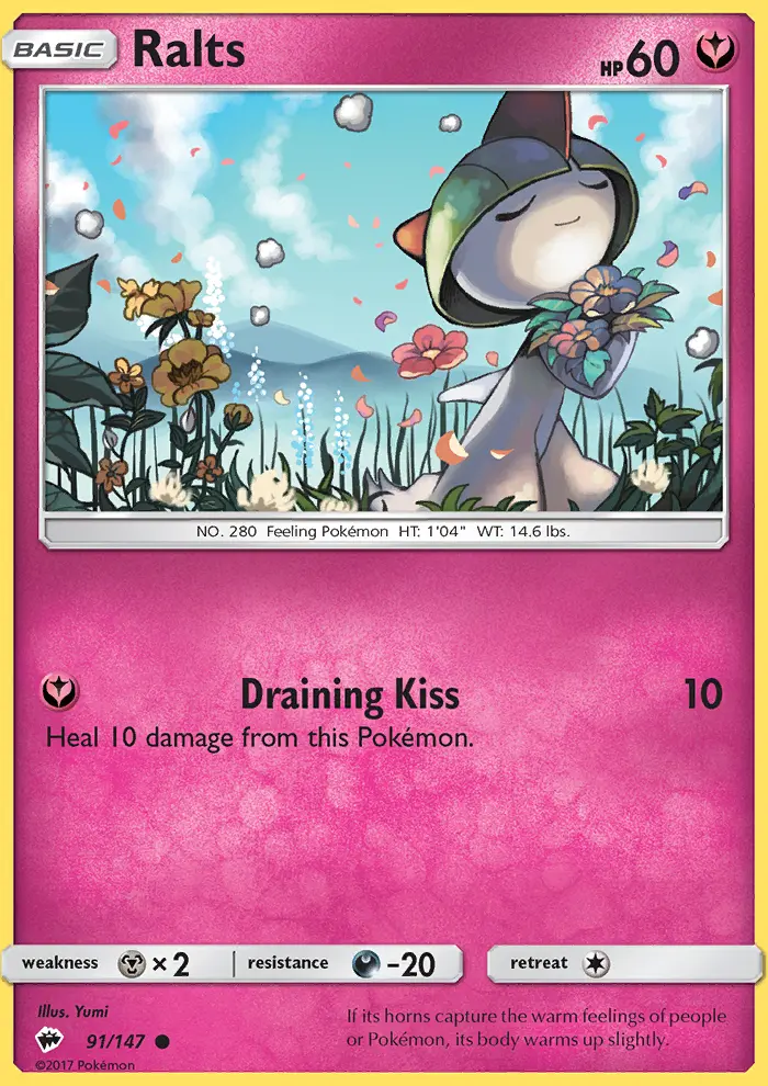 Ralts, Burning Shadows 91