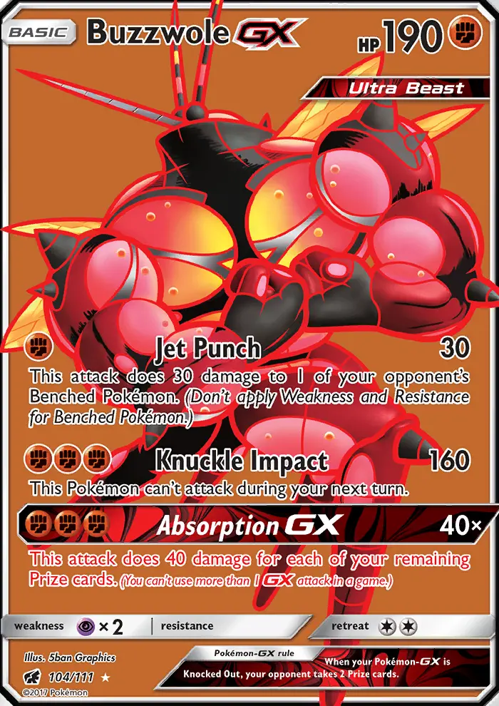Buzzwole GX, Crimson Invasion 104
