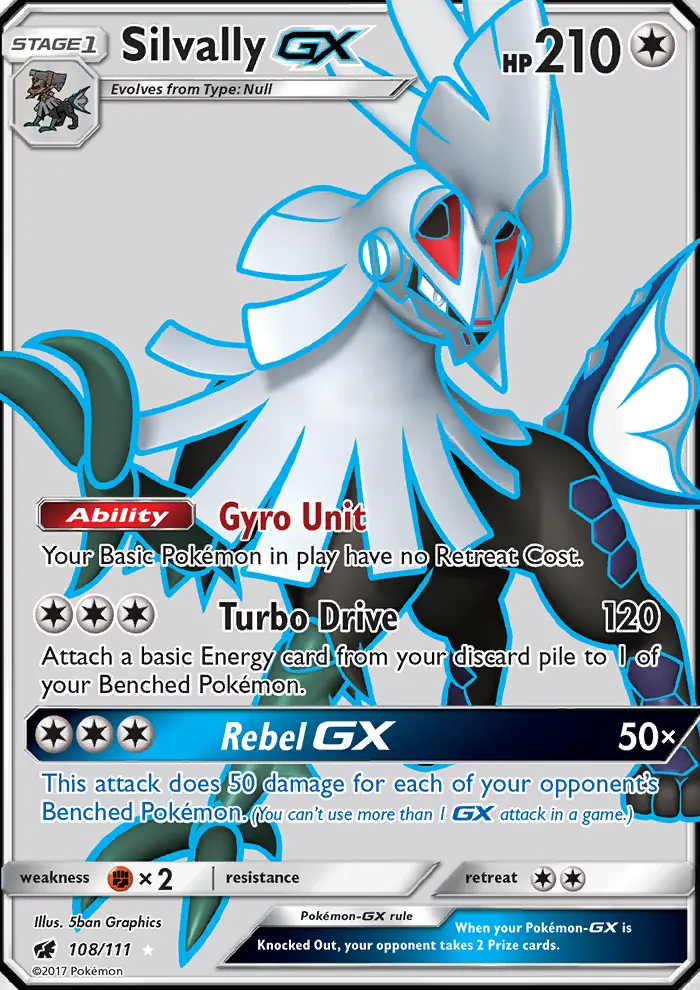 Silvally GX, Crimson Invasion 108