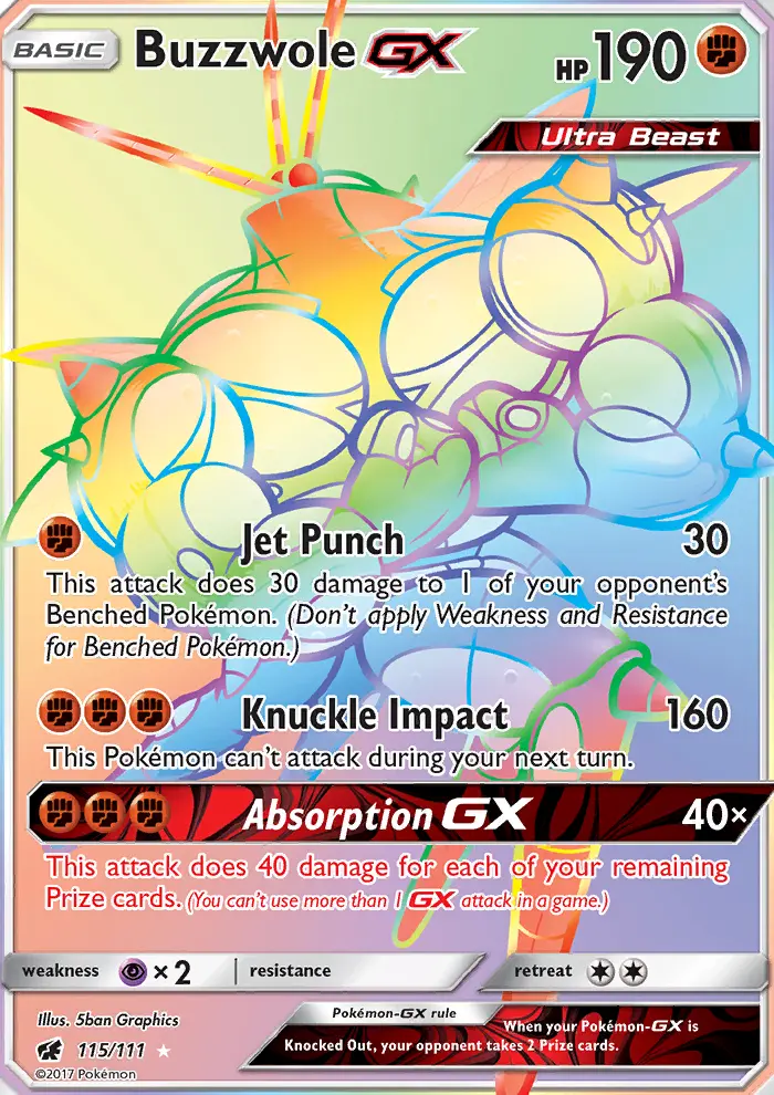 Buzzwole GX, Crimson Invasion 115