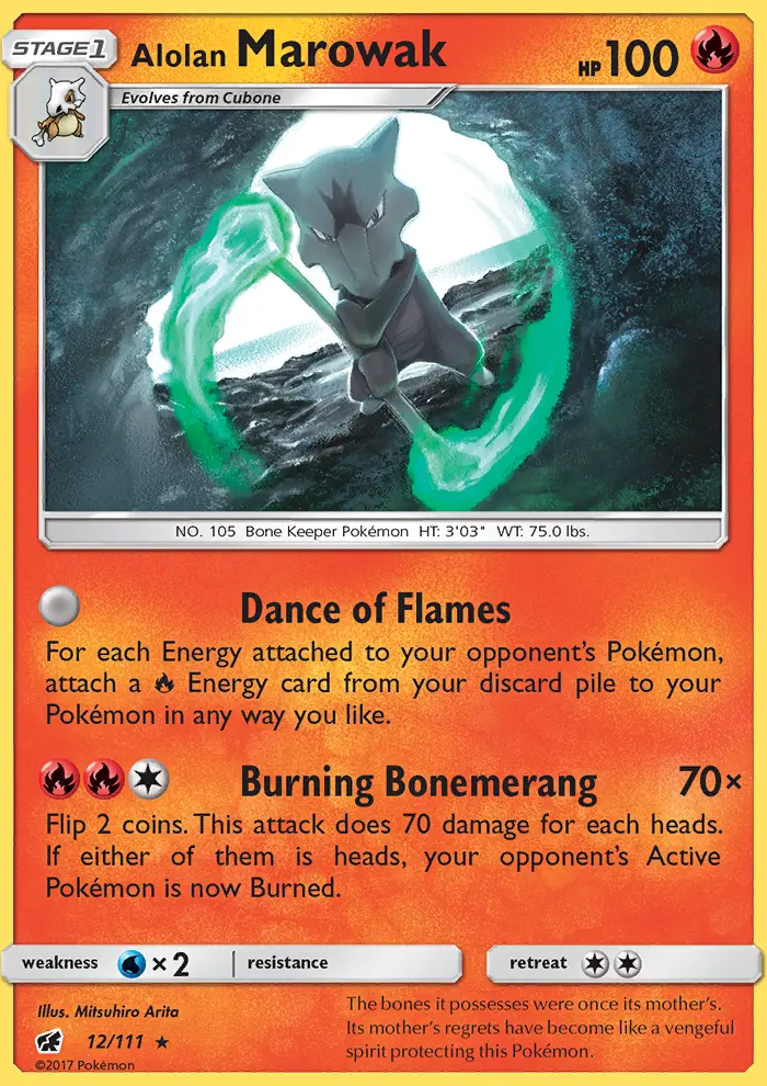 Alolan Marowak, Crimson Invasion 12