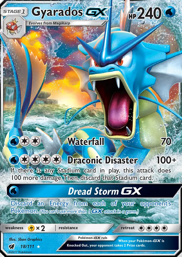 Gyarados GX, Crimson Invasion 18