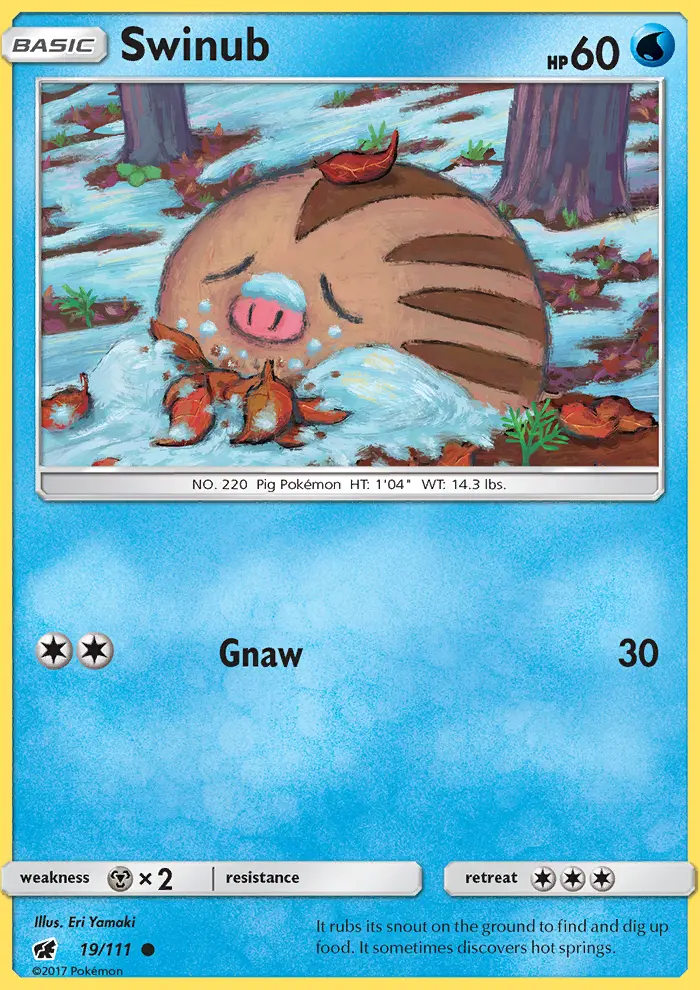 Swinub, Crimson Invasion 19