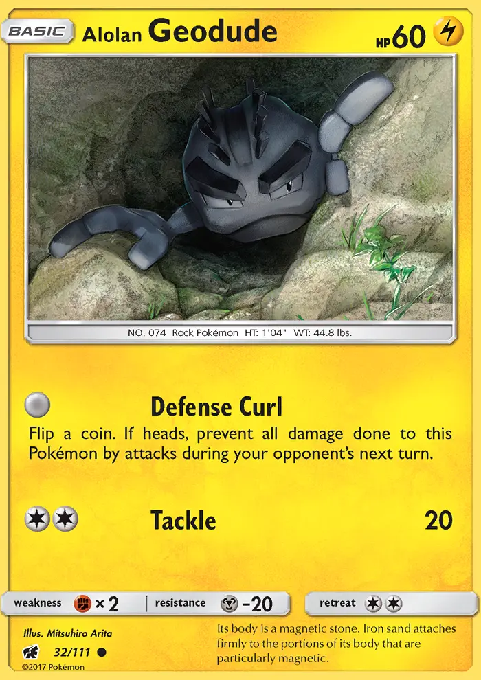 Alolan Geodude, Crimson Invasion 32