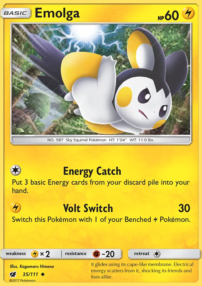 Emolga, Crimson Invasion 35