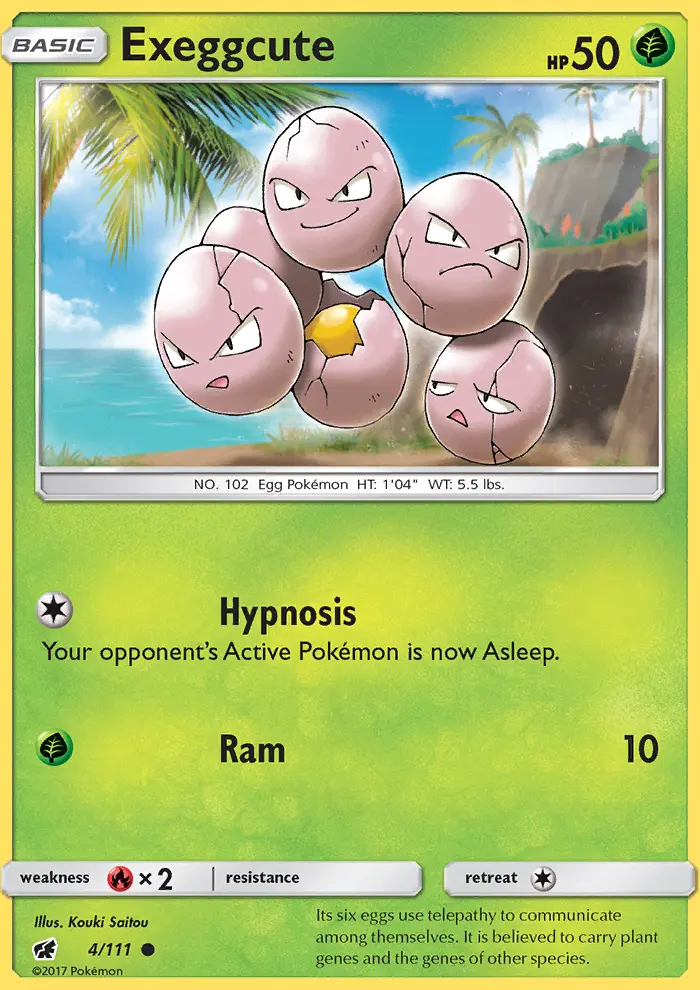 Exeggcute, Crimson Invasion 4