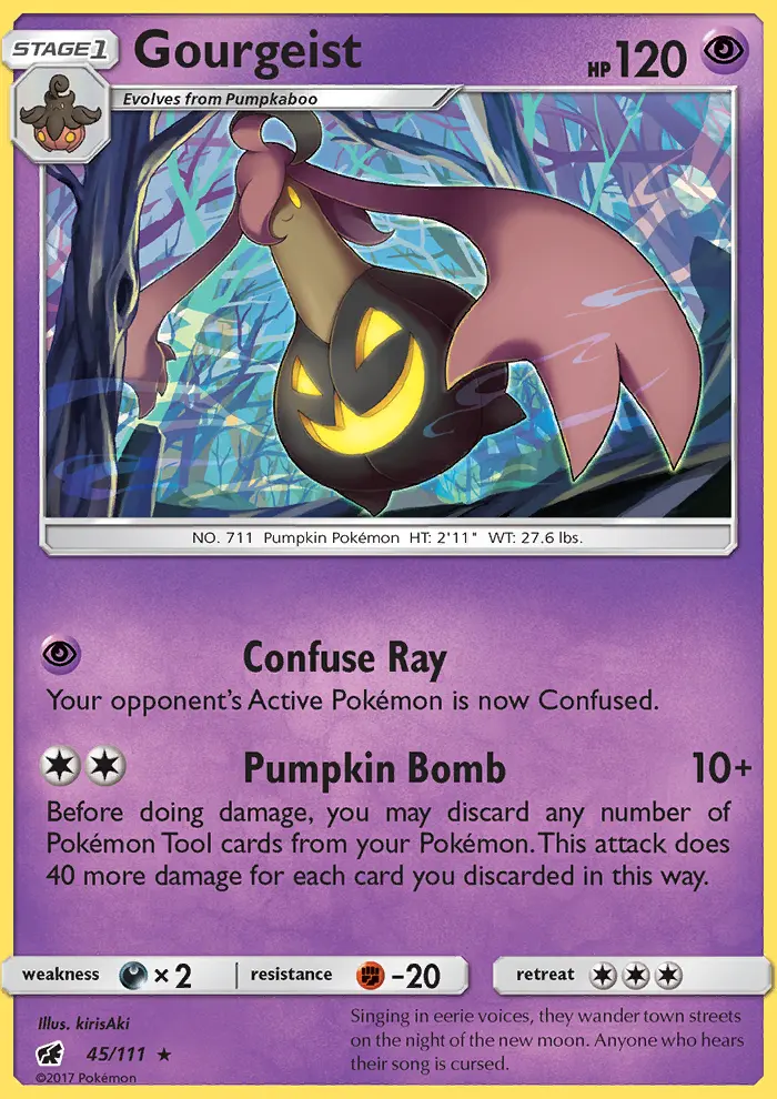 Gourgeist, Crimson Invasion 45