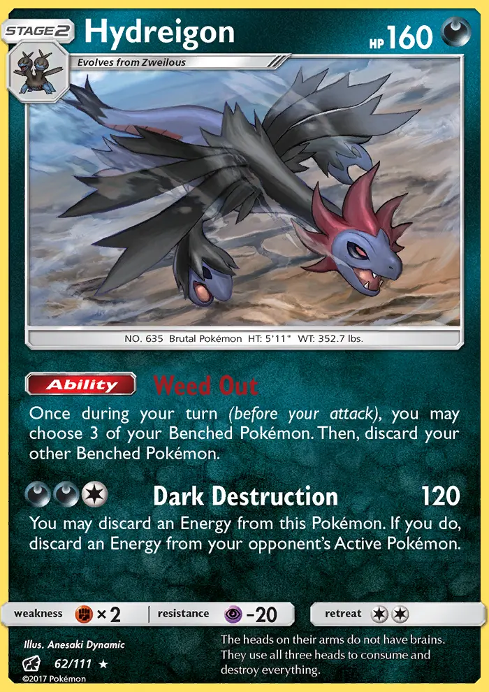 Hydreigon, Crimson Invasion 62
