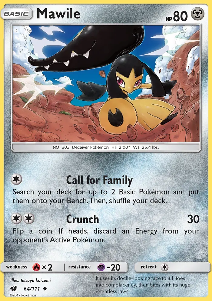 Mawile, Crimson Invasion 64