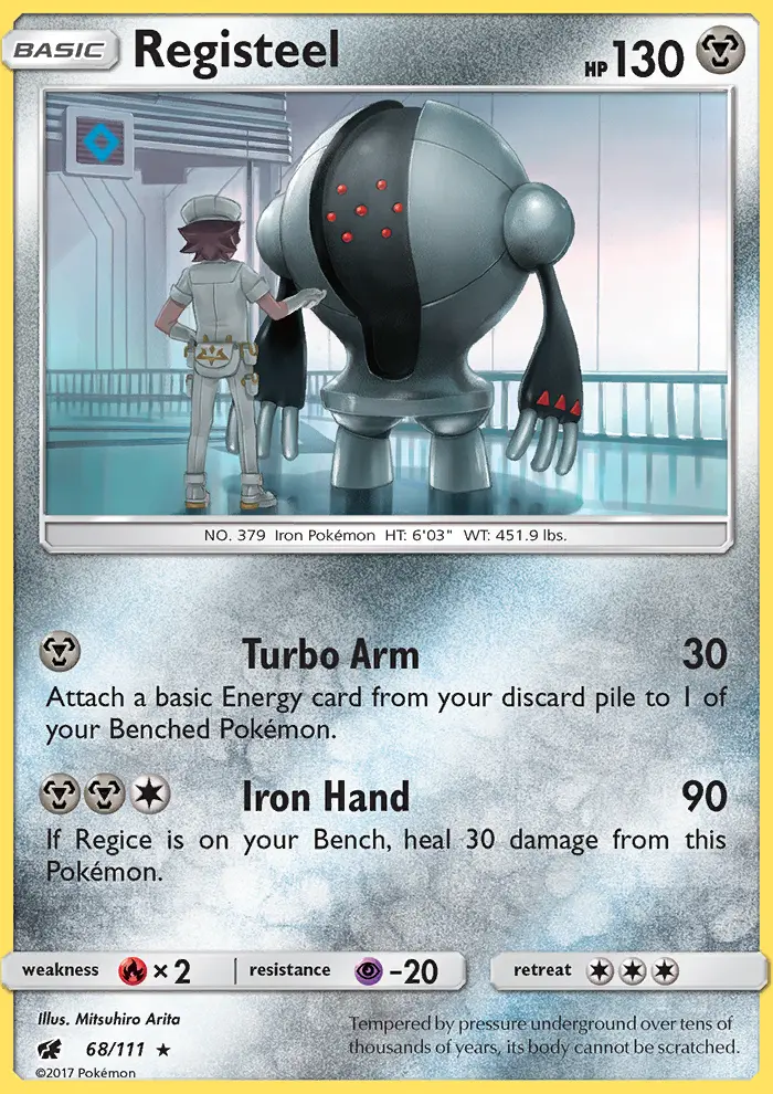 Registeel, Crimson Invasion 68