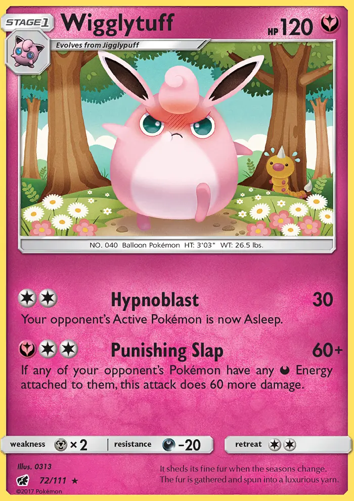 Wigglytuff, Crimson Invasion 72