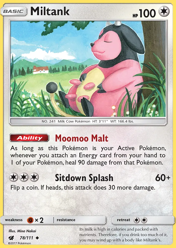 Miltank, Crimson Invasion 78