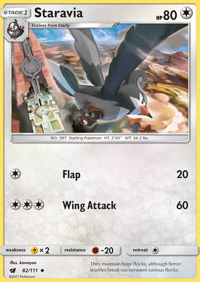 Staravia, Crimson Invasion 82