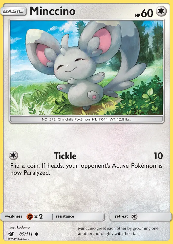 Minccino, Crimson Invasion 85
