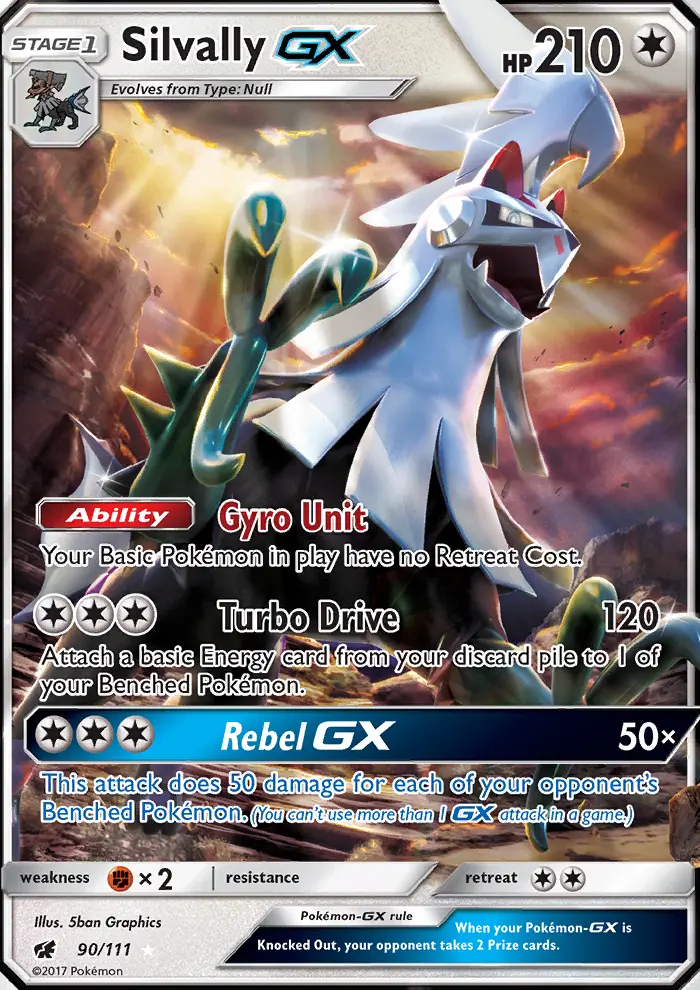 Silvally GX, Crimson Invasion 90
