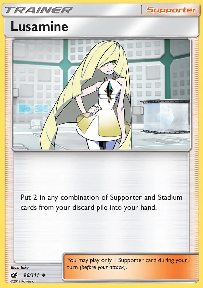 Lusamine, Crimson Invasion 96