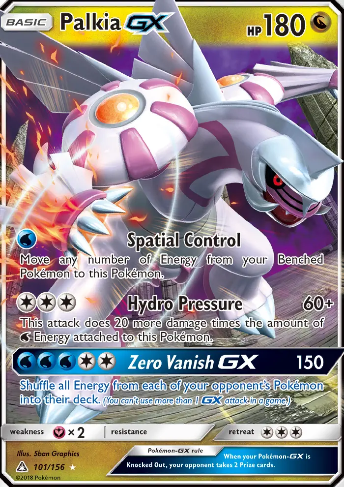 Palkia GX, Ultra Prism 101