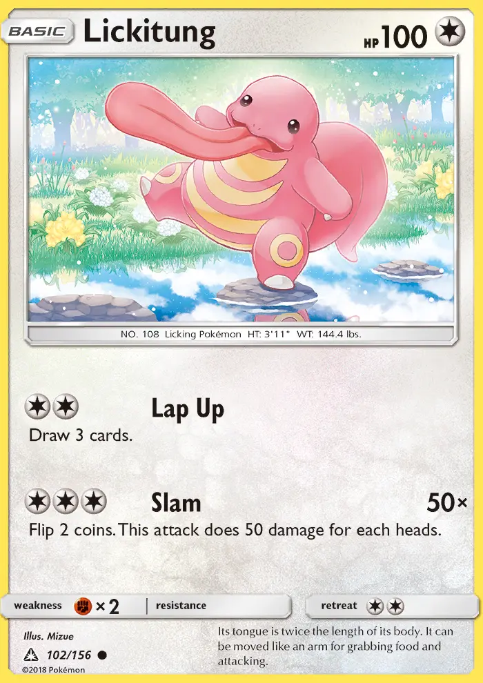 Lickitung, Ultra Prism 102