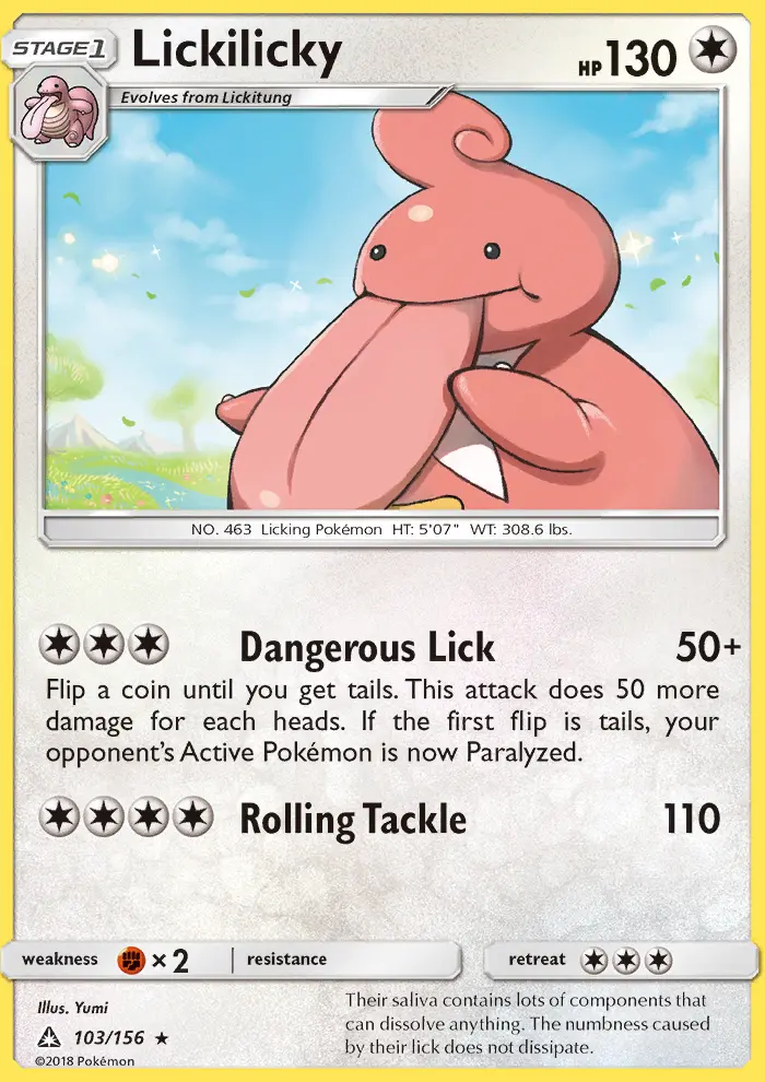 Lickilicky, Ultra Prism 103