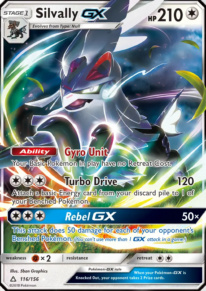 Silvally GX, Ultra Prism 116