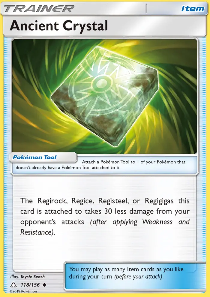 Ancient Crystal, Ultra Prism 118