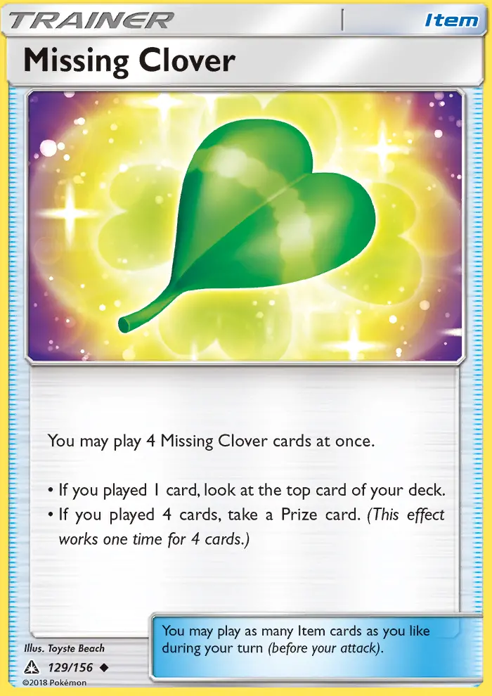 Missing Clover, Ultra Prism 129