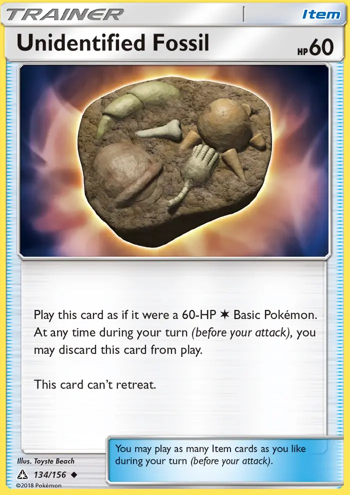 Unidentified Fossil, Ultra Prism 134