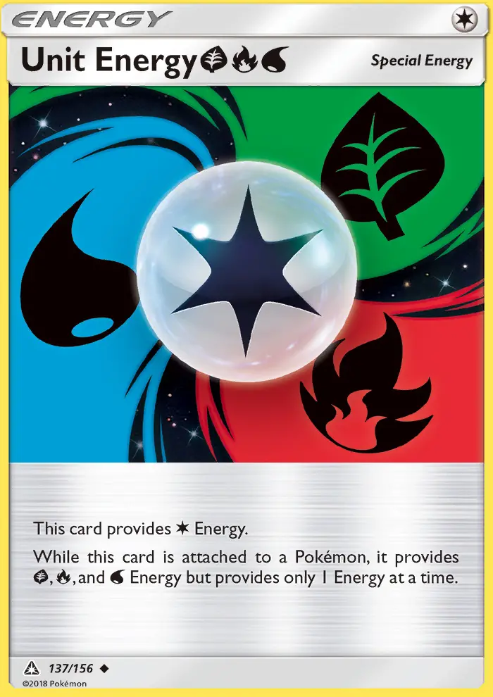 Unit Energy GrassFireWater, Ultra Prism 137