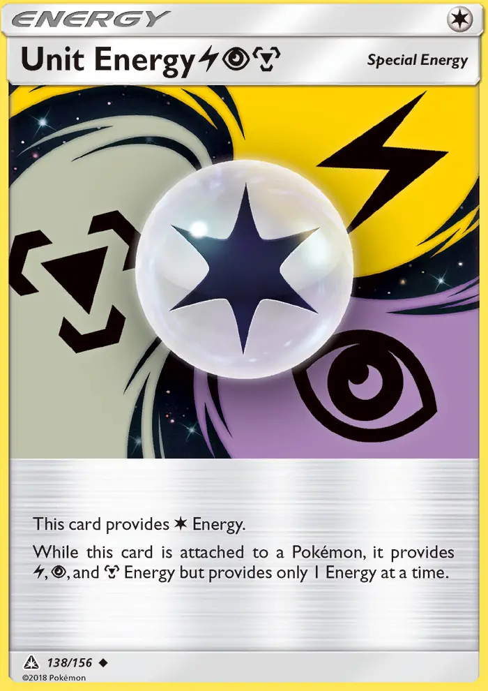 Unit Energy LightningPsychicMetal, Ultra Prism 138
