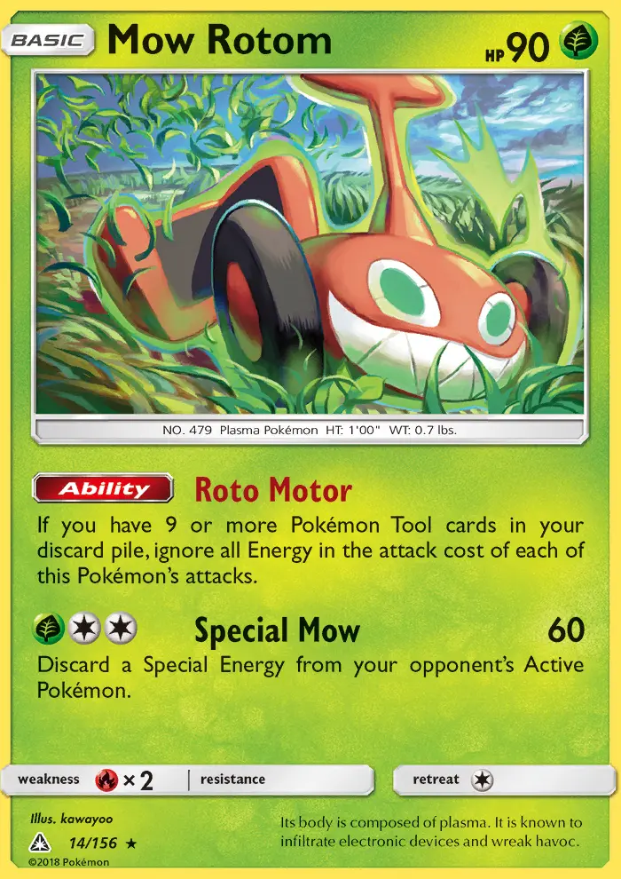 Mow Rotom, Ultra Prism 14