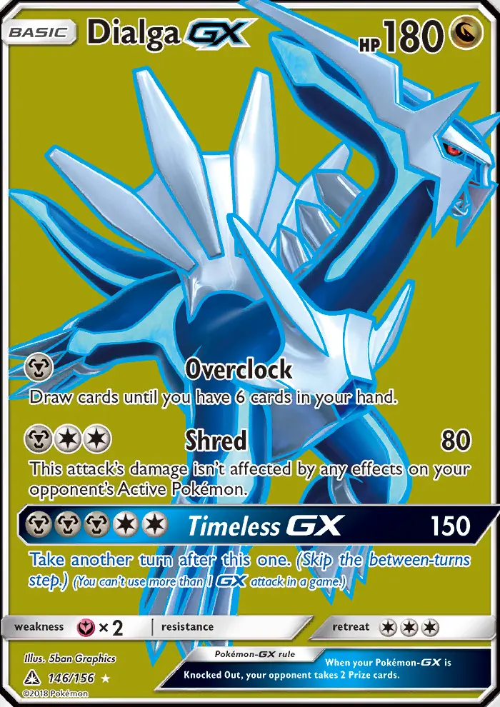 Dialga GX, Ultra Prism 146