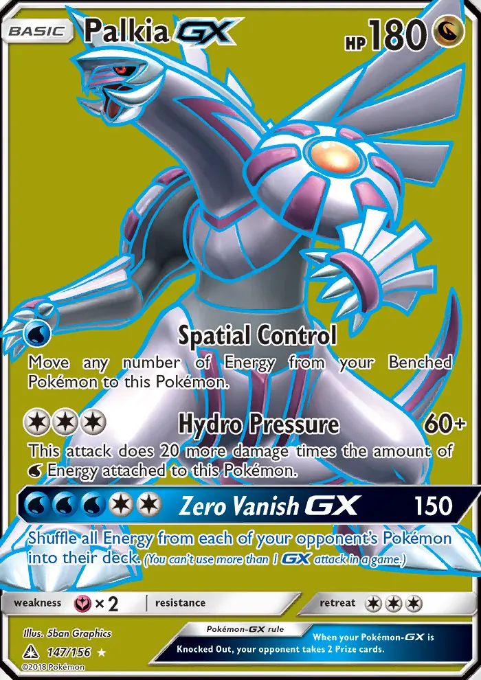 Palkia GX, Ultra Prism 147