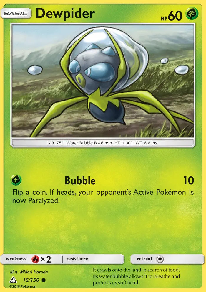 Dewpider, Ultra Prism 16