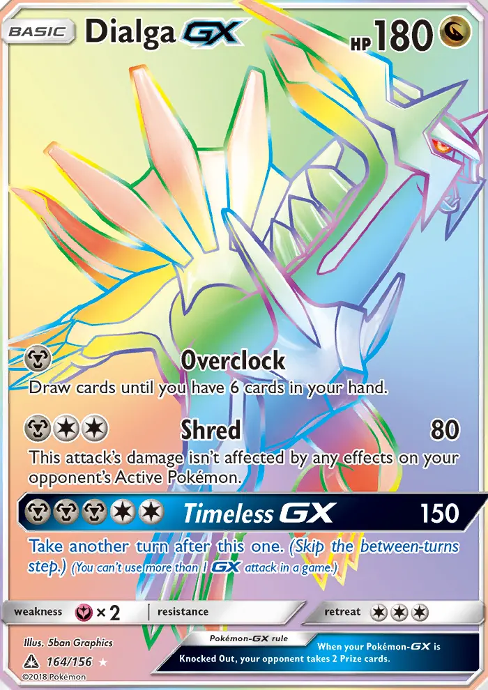 Dialga GX, Ultra Prism 164